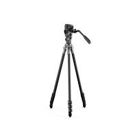 Tilta Cine Fluid Head  and  3-Stage Carbon Fiber Tripod Legs 17.6lbs Snow Camo 2