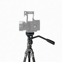 Tilta Cine Fluid Head  and  3-Stage Carbon Fiber Tripod Legs 17.6lbs Snow Camo 3