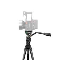 Tilta Cine Fluid Head  and  3-Stage Carbon Fiber Tripod Legs 17.6lbs Space Gray 3