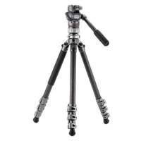 Tilta VT05 Travel Video Carbon Fiber Tripod - Space Gray 0