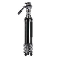 Tilta VT05 Travel Video Carbon Fiber Tripod - Space Gray 1