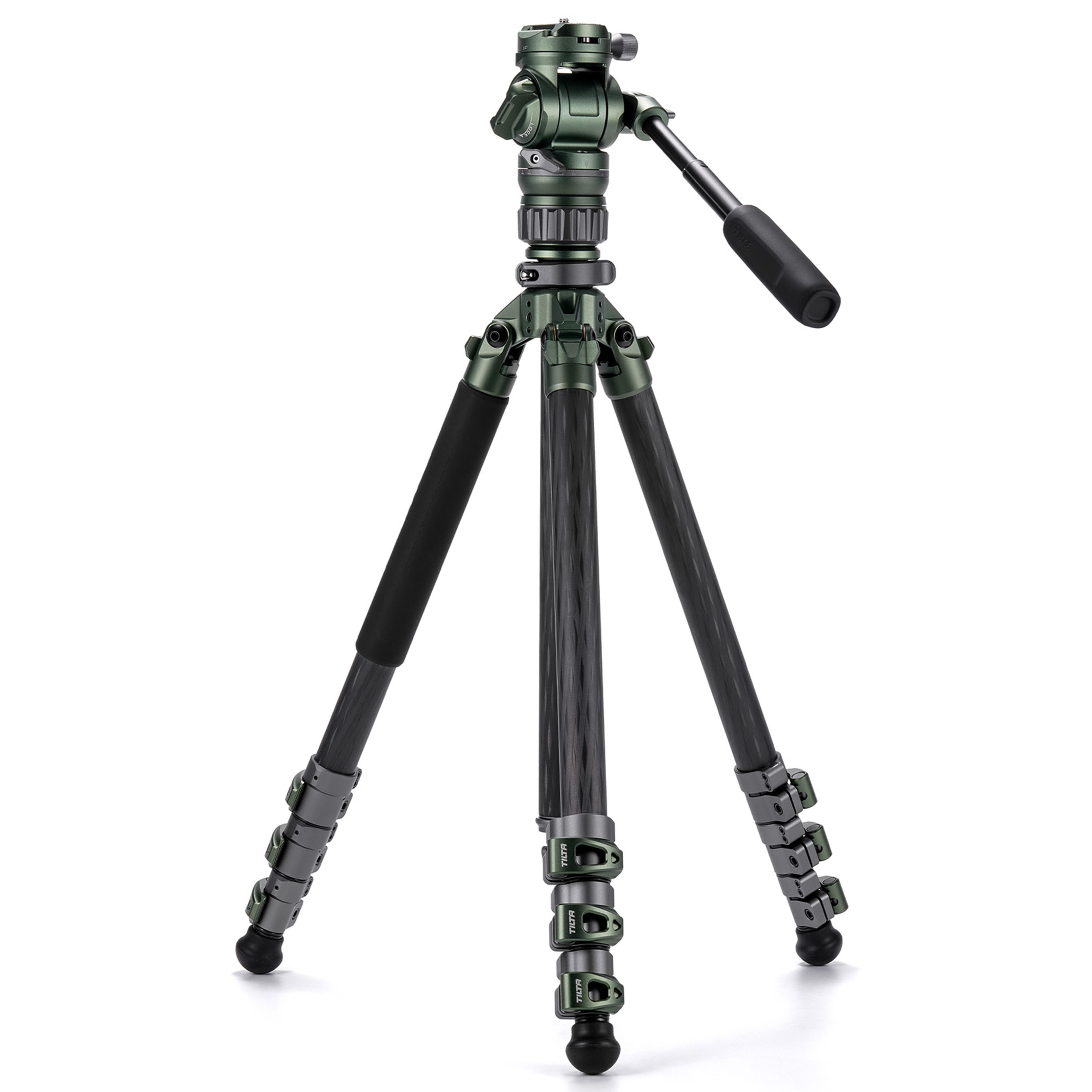 Tilta VT05 Travel Video Carbon Fiber Tripod - Forest Green