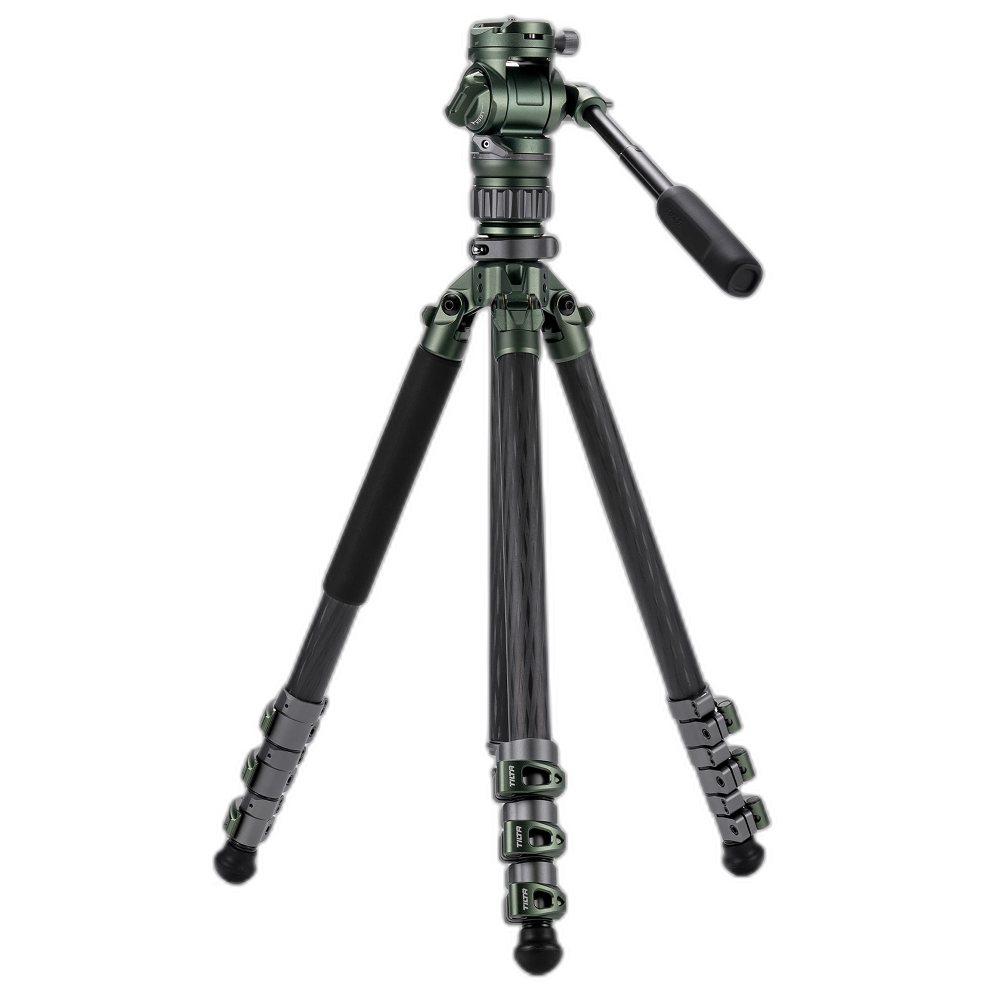 Tilta VT05 Travel Video Carbon Fiber Tripod - Forest Green