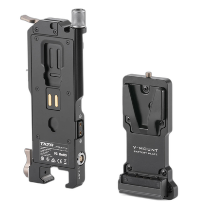 Tilta Power Pass-through Plate for DJI RS 4 With V-Mount Battery Plate