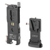 Tilta Power Pass-through Plate for DJI RS 4 With V-Mount Battery Plate 0