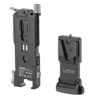 Tilta Power Pass-through Plate for DJI RS 4 With V-Mount Battery Plate