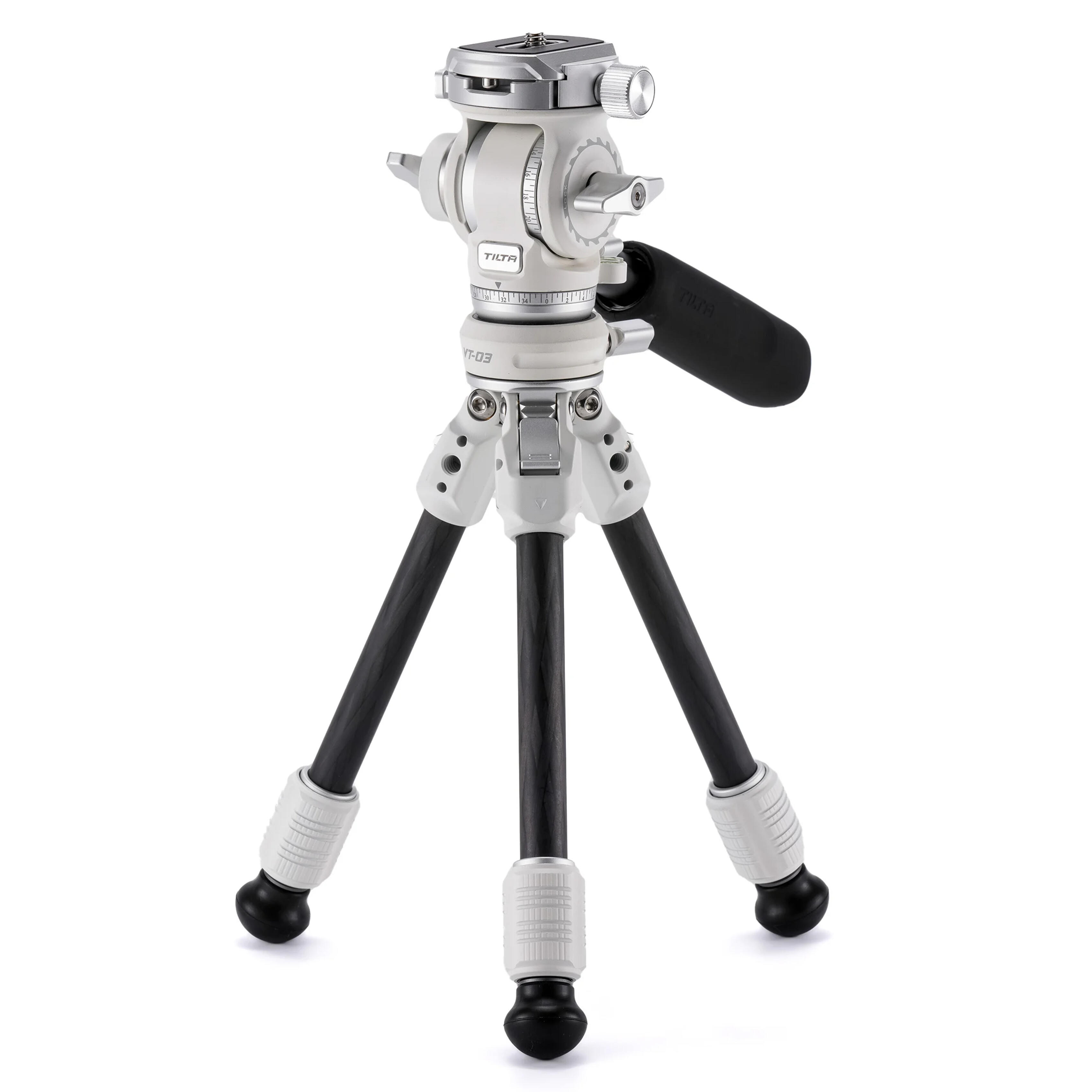 Tilta VT03 Tabletop with Video Fluid Head -Snow White