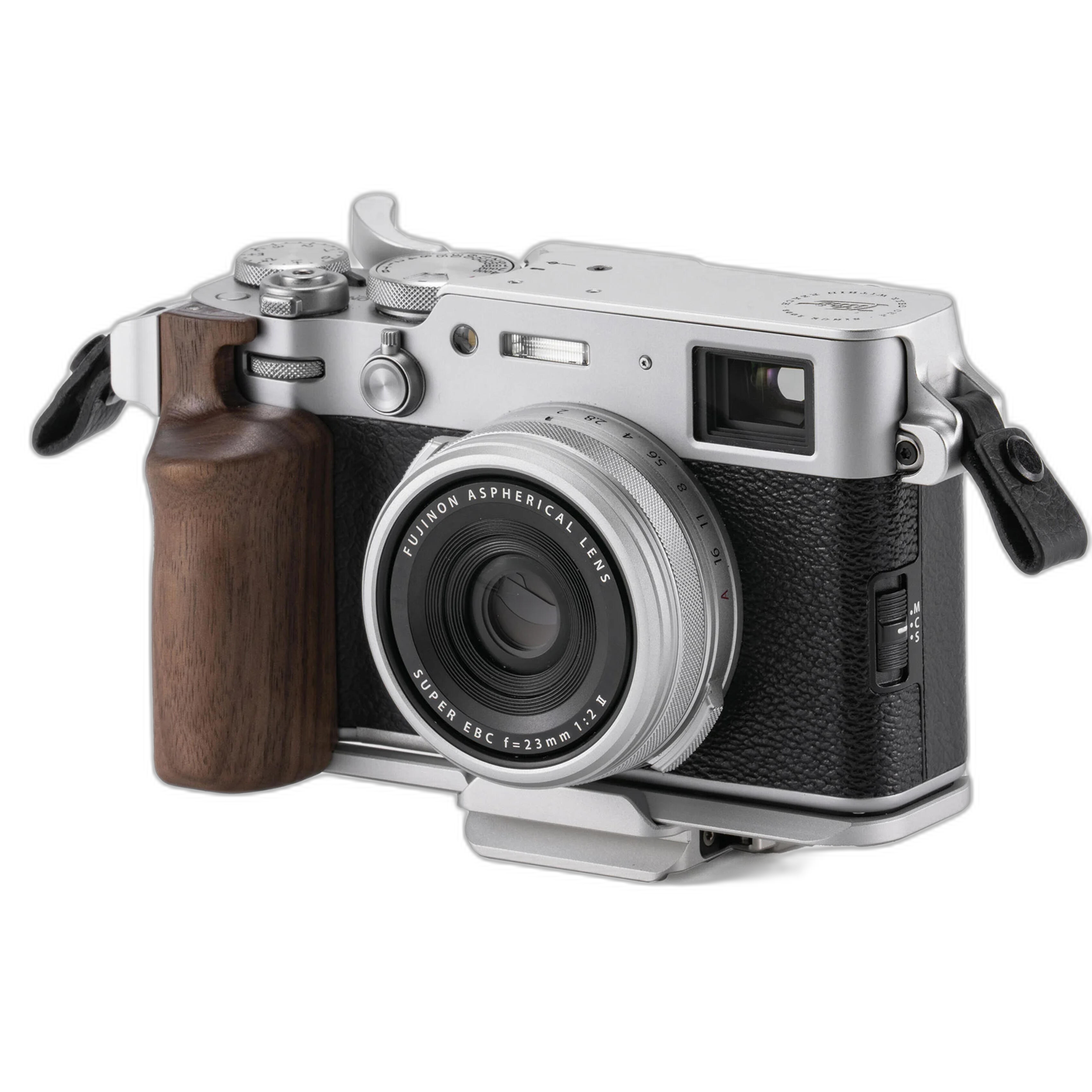 Tilta Vintage Camera Cage for Fujifilm X100VI Travel Kit - Silver