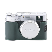 Tilta Leather Camera Case for Fujifilm X100VI - Green 1