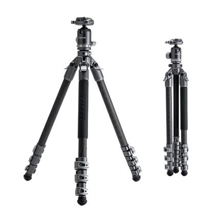 Tilta BT05 Carbon Fiber Travel Tripod - Space Gray