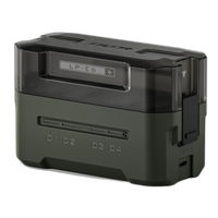 Tilta Portable Charging Station for Canon LP-E6 Battery - Green 0
