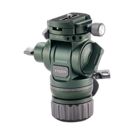 Tilta Travel Video Fluid Head with Flat Base Forest Green - 5KG