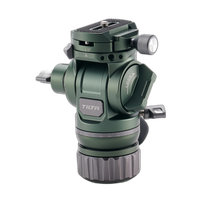 Tilta Travel Video Fluid Head with Flat Base Forest Green - 5KG 0