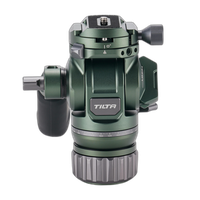 Tilta Travel Video Fluid Head with Flat Base Forest Green - 5KG 1