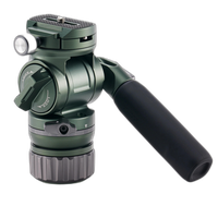 Tilta Travel Video Fluid Head with Flat Base Forest Green - 5KG 2