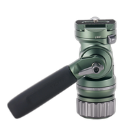 Tilta Travel Video Fluid Head with Flat Base Forest Green - 5KG 3
