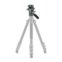 Tilta Travel Video Fluid Head with Flat Base Forest Green - 5KG 5