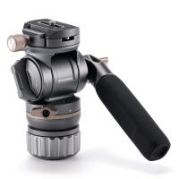 Tilta Travel Video Fluid Head with Flat Base Space Gray - 5KG 2