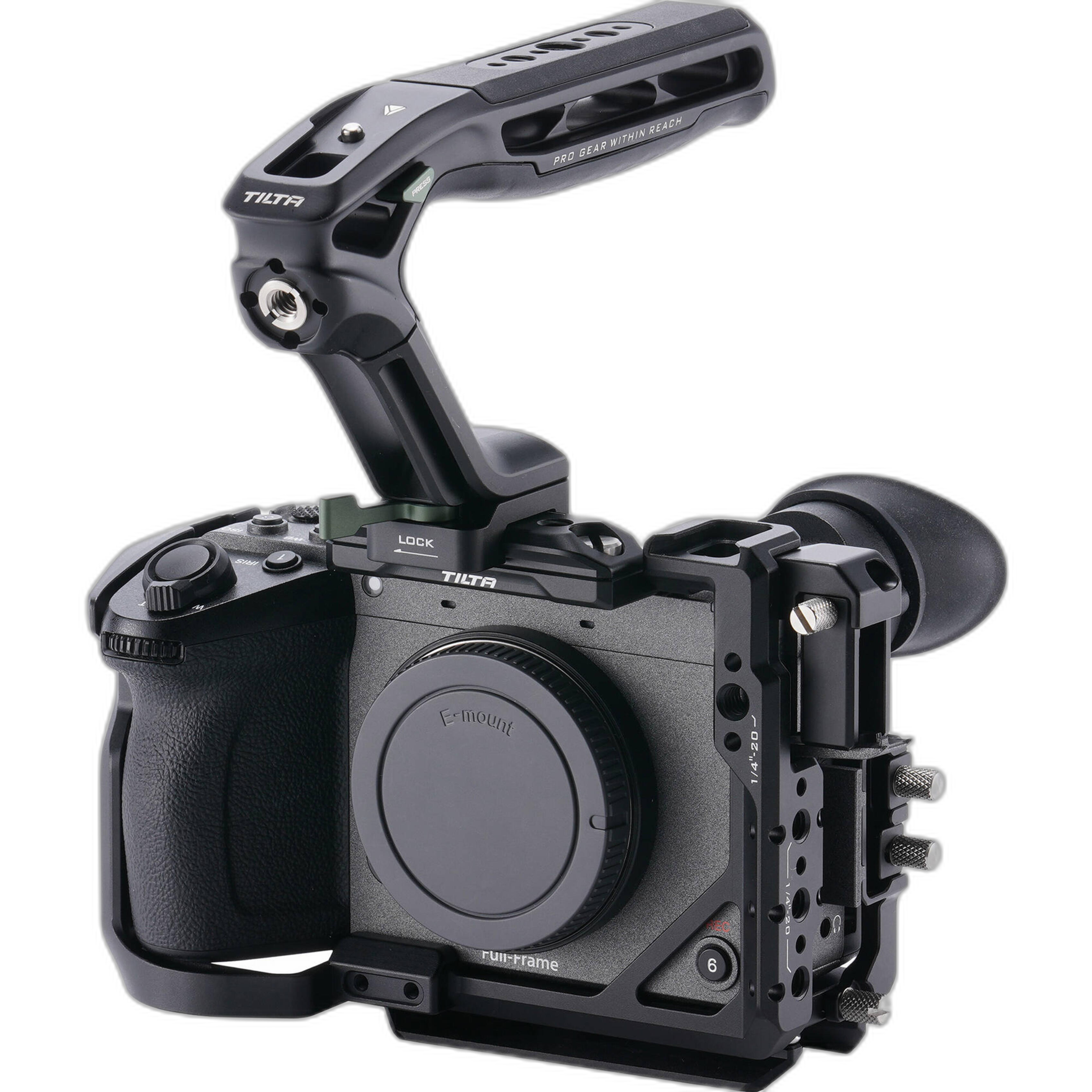 Tilta Camera Cage for Sony FX2 Base Kit - Black