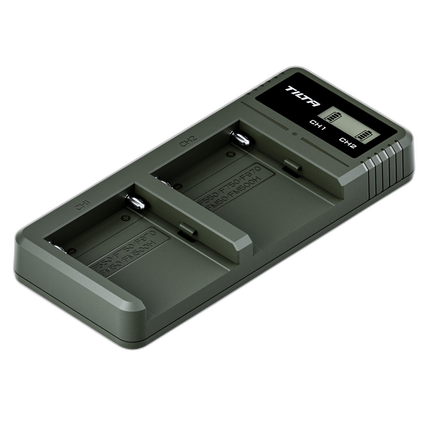 Tilta 2-Bay Battery Charger for L-Series/NP-F