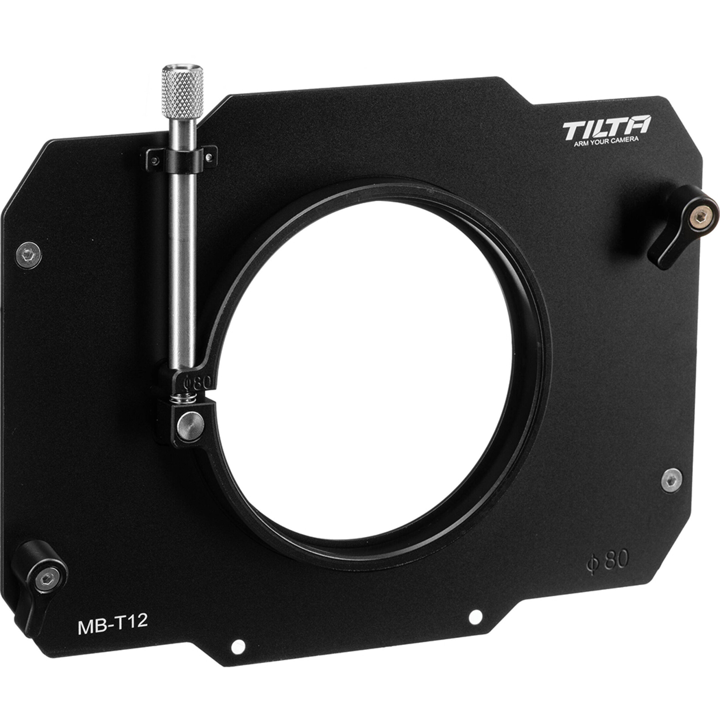 Tilta 80mm Clamp-On Adapter for MB-T12 Matte Box