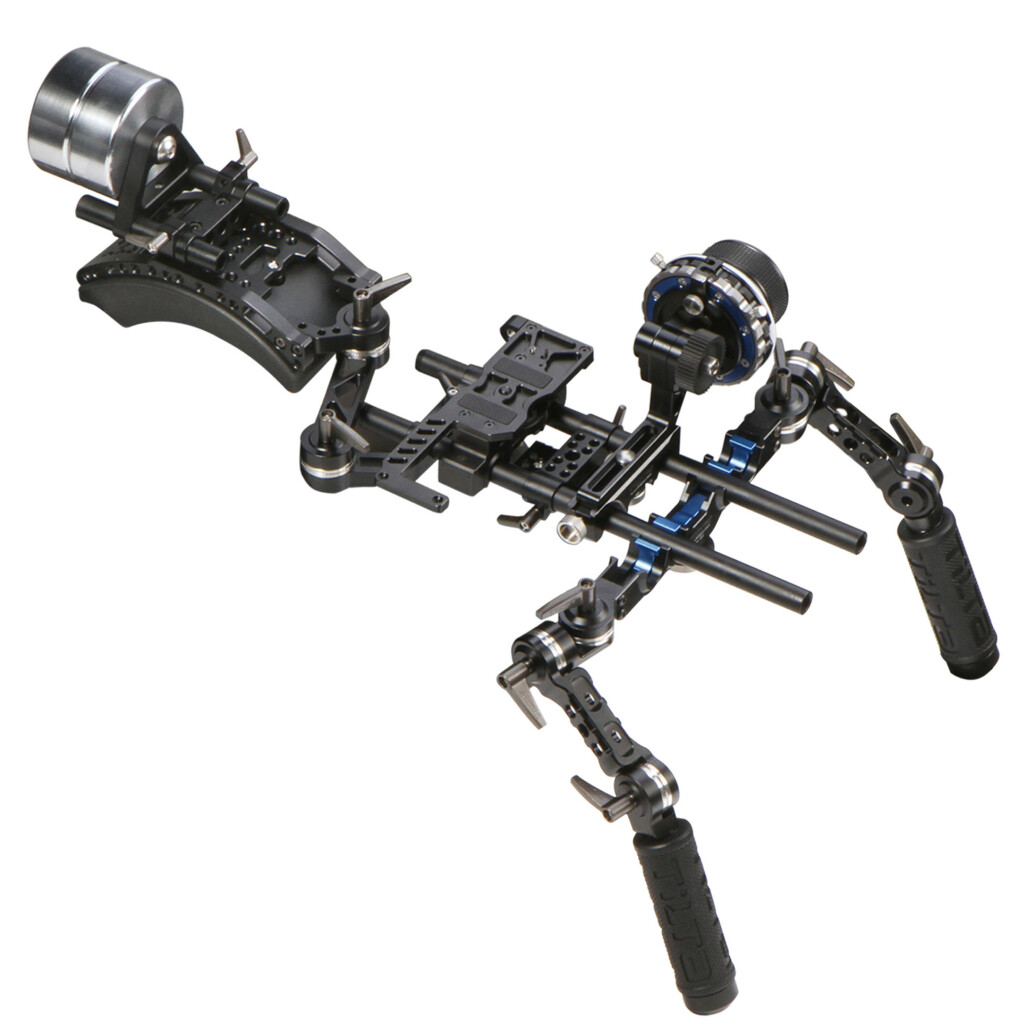 Tilta TT-03-TL DSLR Shoulder Rig with Follow Focus  and  Counterweight