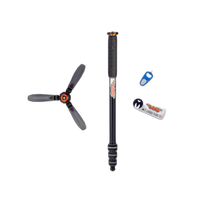 3 Legged Thing Trent 2.0 Magnesium Alloy Monopod Kit with DocZ2 Foot Stabili 5