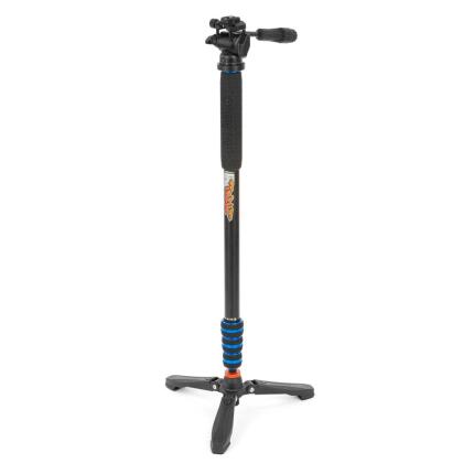 3 Legged Thing Trent 2.0 Magnesium Monopod Super Kit with Video Head and Doc