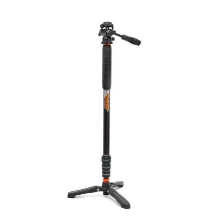 3 Legged Thing Trent 2.0 Magnesium Monopod Super Kit with Video Head and Doc