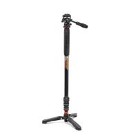 3 Legged Thing Trent 2.0 Magnesium Monopod Super Kit with Video Head and Doc 0
