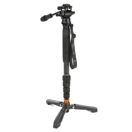 3 Legged Thing Taylor 2.0 Magnesium Monopod Super Kit with Video Head and Do