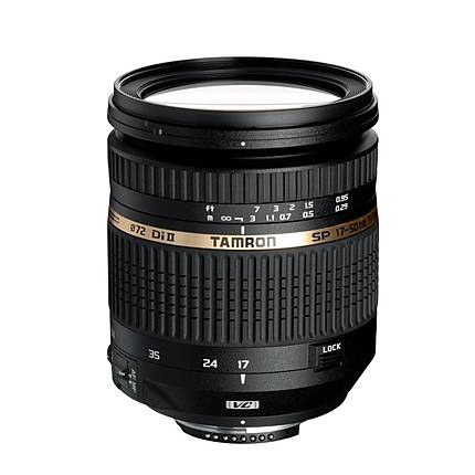 Tamron SP AF XR Di II VC LD 17-50mm f/2.8 Zoom Lens for Canon - Black