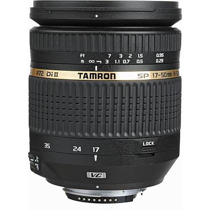 Tamron SP AF XR Di II VC LD 17-50mm f/2.8 Zoom Lens for Nikon - Black