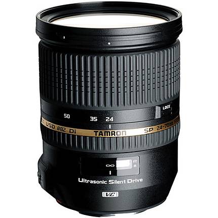 Tamron SP Di VC USD 24-70mm f/2.8 Standard Zoom Lens for Nikon - Black