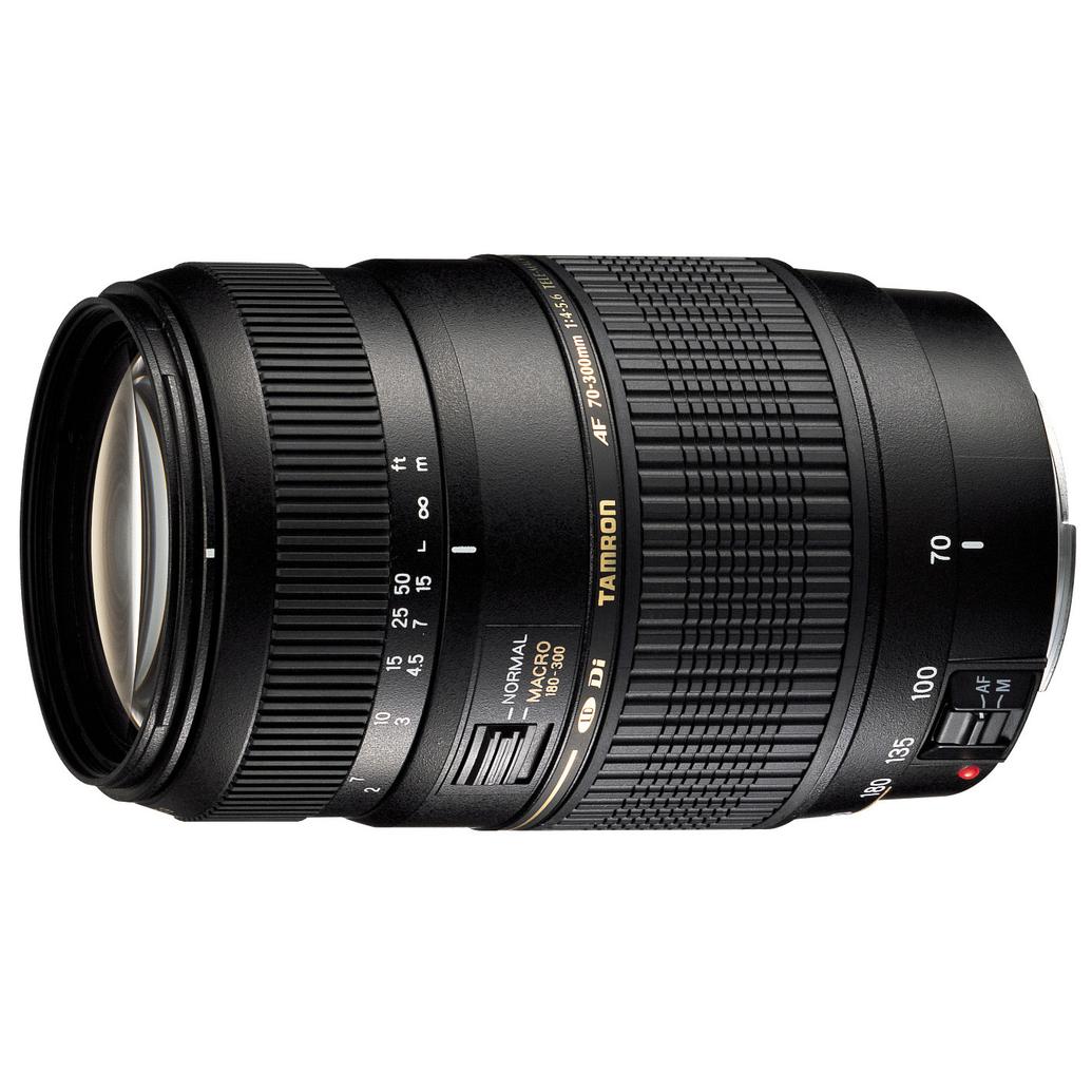 Tamron AF Di LD Macro 70-300mm f/4-5.6 Telephoto Zoom Lens for Nikon - Black