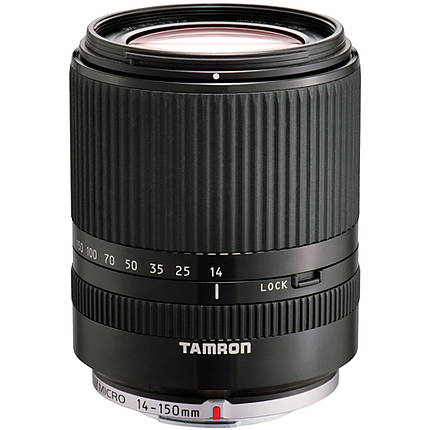 Tamron 14-150mm f/3.5-5.8 Di III Telephoto Lens for Micro 4/3 System - Black