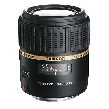 Tamron SP AF Di II LD 60mm f/2 Macro Lens for Nikon - Black