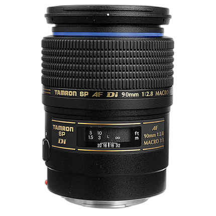 Tamron SP AF 90mm f/2.8 Di Macro Lens for Canon EOS - Black