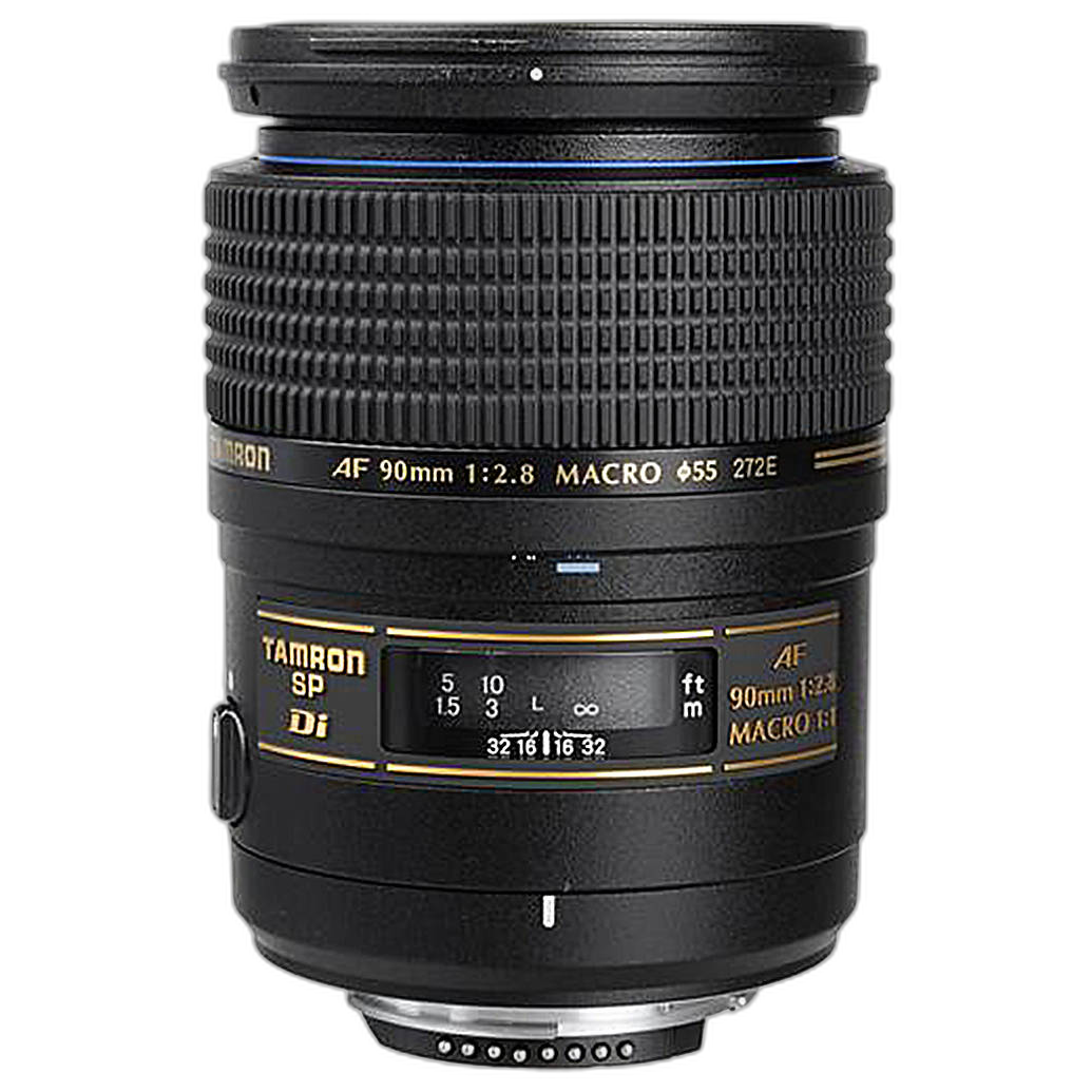 Tamron SP AF 90mm f/2.8 Di Macro Lens for Nikon - Black