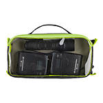 Tenba Tools Cable Pouch Duo 4 Black with Fluorescent Lime Green Piping 4