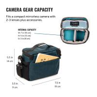 Tenba Tools BYOB 7 Camera Bag Insert Blue with Handle 1