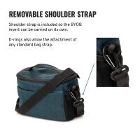 Tenba Tools BYOB 7 Camera Bag Insert Blue with Handle 3