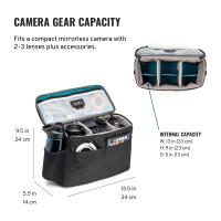 Tenba Tools BYOB 13 Camera Bag Insert Blue with Handle 1