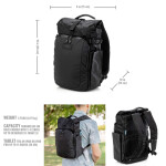 Tenba Fulton V2 10L All Weather Backpack/Daypack Black/Black Camo 6