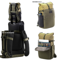 Tenba Fulton V2 14L Backpack/Daypack Tan/Olive 8