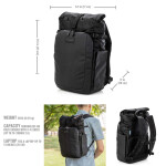 Tenba Fulton V2 14L All Weather Backpack/Daypack Black/Black Camo 6