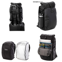 Tenba Fulton V2 16L All Weather Backpack/Daypack Black/Black Camo 8