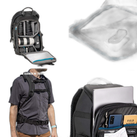Tenba Axis V2 20L Backpack Black (2 Mirrorless Camera, 5-7 Lens, 14in Laptop 6