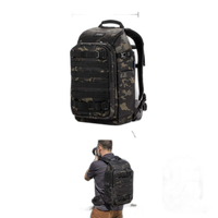 Tenba Axis V2 20L MultiCam Backpack Black (2 Mirrorless Camera, 5-7 Lens, 15 1
