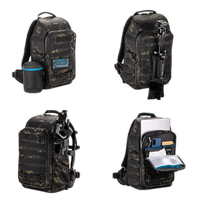 Tenba Axis V2 20L MultiCam Backpack Black (2 Mirrorless Camera, 5-7 Lens, 15 6